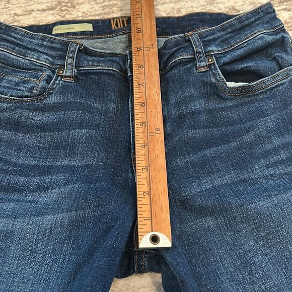 Kut from the Kloth Katy boyfriend Women's Blue Jeans size 8 - Picture 7 of 8